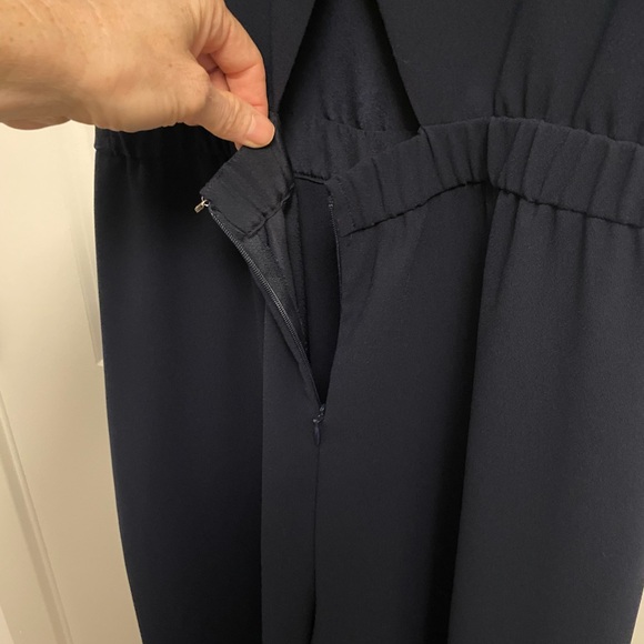 J. Crew Sleeveless Ruffle 365 Crepe Jumpsuit - Picture 8 of 16